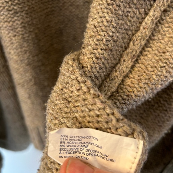 Men’s Gap full zip cardigan with elbow patches, size XL. Cotton blend. - Picture 5 of 5